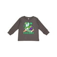 thumbnail image 1 of Inktastic St Patricks Day Irish Unicorn Illustration with Shamrocks Boys or Girls Long Sleeve Toddler T-Shirt, 1 of 5