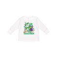 thumbnail image 1 of Inktastic St Patricks Day Irish Unicorn Illustration with Shamrocks Boys or Girls Long Sleeve Toddler T-Shirt, 1 of 5