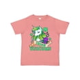 thumbnail image 1 of Inktastic St Patricks Day Irish Unicorn Illustration with Shamrocks Boys or Girls Toddler T-Shirt, 1 of 5