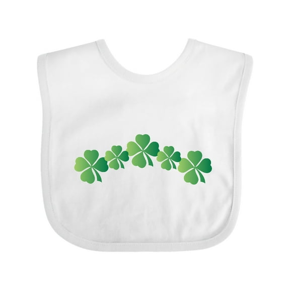 Inktastic St Patricks Day Luck Boys or Girls Baby Bib