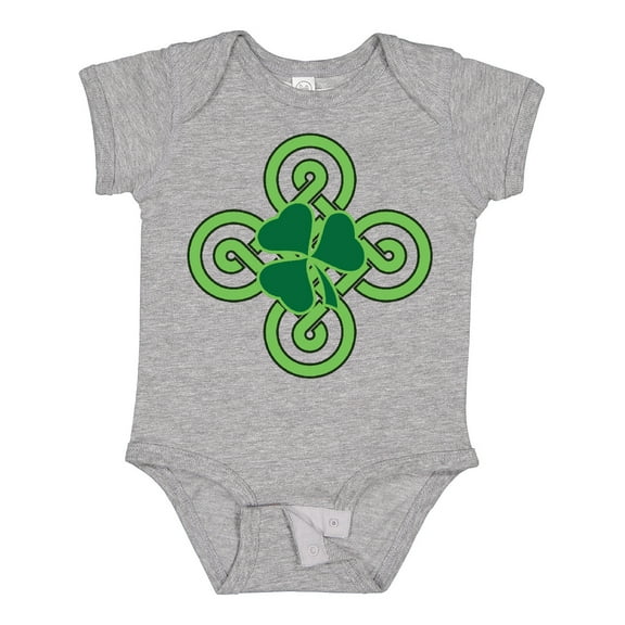 Inktastic St Patricks Day Shamrock Irish Boys or Girls Baby Bodysuit