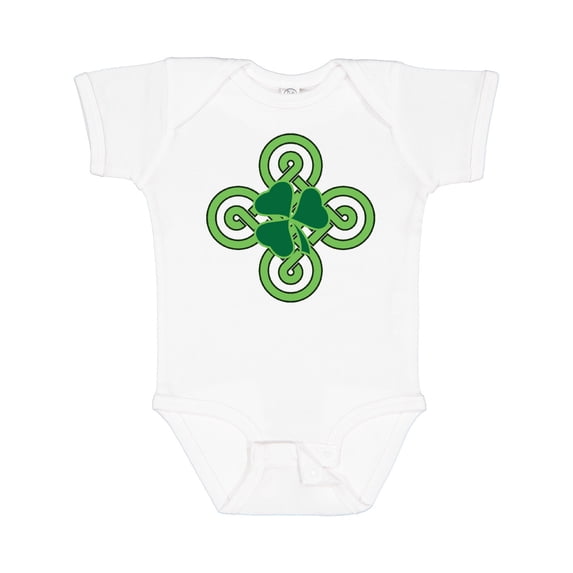 Inktastic St Patricks Day Shamrock Irish Boys or Girls Baby Bodysuit