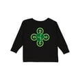 thumbnail image 1 of Inktastic St Patricks Day Shamrock Irish Boys or Girls Long Sleeve Toddler T-Shirt, 1 of 5