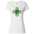 thumbnail image 1 of Inktastic St Patricks Day Shamrock Irish Women's T-Shirt, 1 of 5