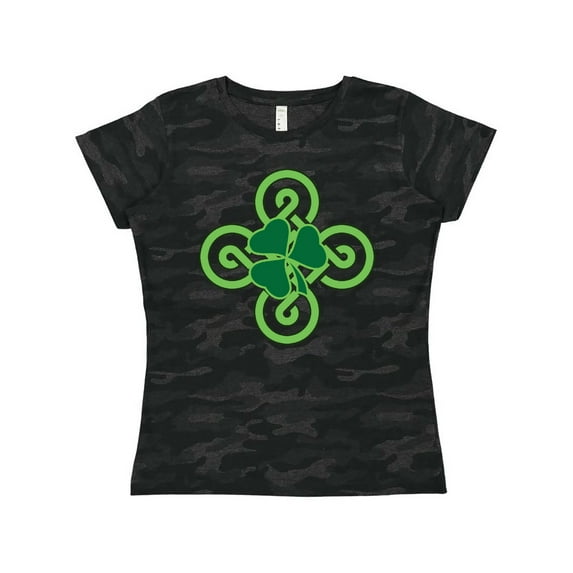 Inktastic St Patricks Day Shamrock Irish Women's T-Shirt