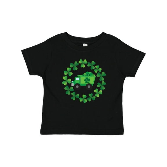 Inktastic St Patricks Day Shamrock Truck Boys Baby T-Shirt
