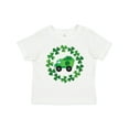 thumbnail image 1 of Inktastic St Patricks Day Shamrock Truck Boys Toddler T-Shirt, 1 of 5