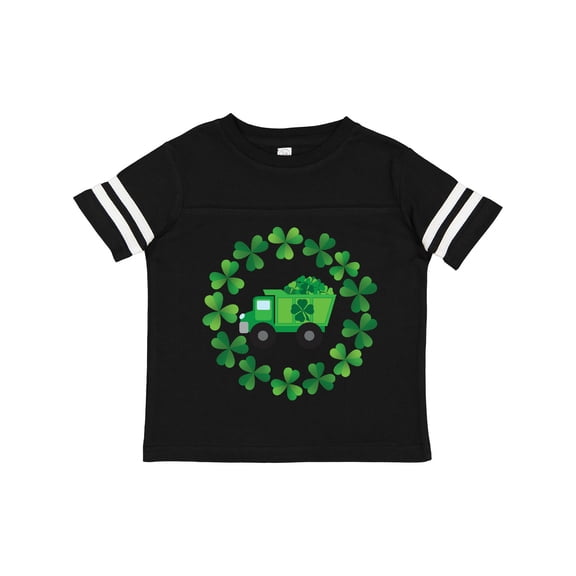 Inktastic St Patricks Day Shamrock Truck Boys Toddler T-Shirt