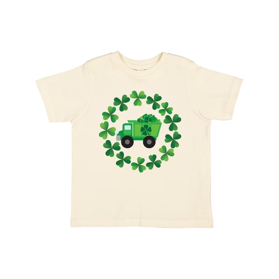 Inktastic St Patricks Day Shamrock Truck Boys Toddler T-Shirt