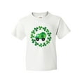 thumbnail image 1 of Inktastic St Patricks Day Shamrock Truck Youth T-Shirt, 1 of 5