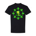 thumbnail image 1 of Inktastic St. Patricks Day Shamrocks and Hat T-Shirt, 1 of 5