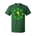 thumbnail image 1 of Inktastic St. Patricks Day Shamrocks and Hat T-Shirt, 1 of 5