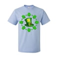 thumbnail image 1 of Inktastic St. Patricks Day Shamrocks and Hat T-Shirt, 1 of 5