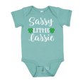 thumbnail image 1 of Inktastic St Patricks Irish Lassie Girls Baby Bodysuit, 1 of 5