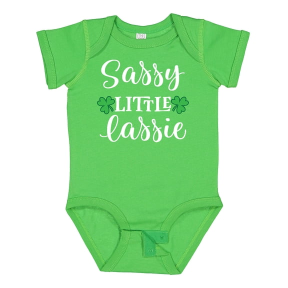 Inktastic St Patricks Irish Lassie Girls Baby Bodysuit