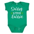 thumbnail image 1 of Inktastic St Patricks Irish Lassie Girls Baby Bodysuit, 1 of 5