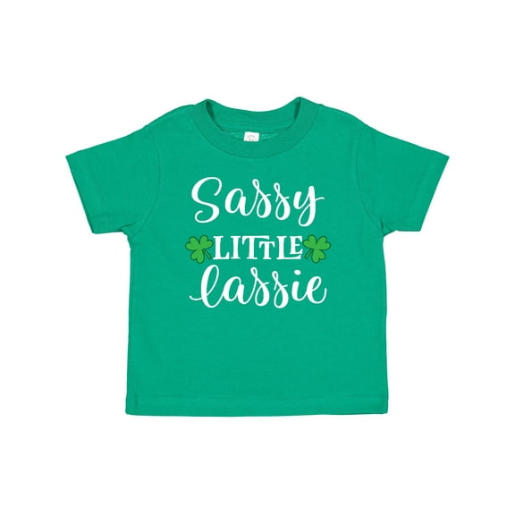 Inktastic St Patricks Irish Lassie Girls Baby T-Shirt