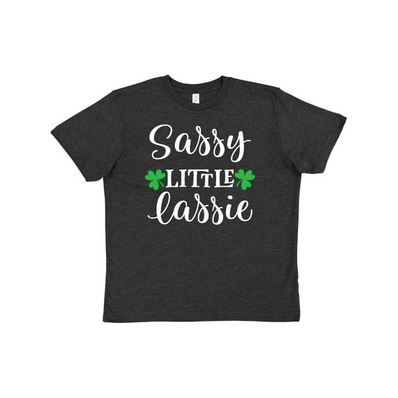 Inktastic St Patricks Irish Lassie Youth T-Shirt