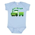 thumbnail image 1 of Inktastic St Patricks Irish Shamrock Train Boys or Girls Baby Bodysuit, 1 of 5
