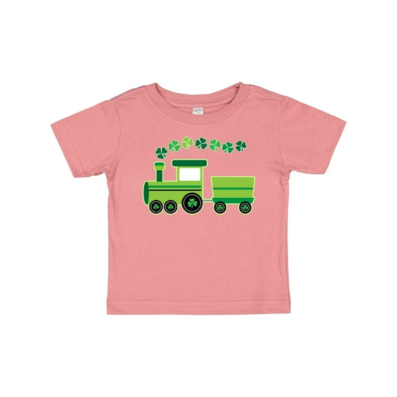 Inktastic St Patricks Irish Shamrock Train Boys or Girls Baby T-Shirt
