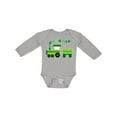 thumbnail image 1 of Inktastic St Patricks Irish Shamrock Train Boys or Girls Long Sleeve Baby Bodysuit, 1 of 5
