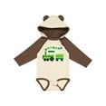 thumbnail image 1 of Inktastic St Patricks Irish Shamrock Train Boys or Girls Long Sleeve Baby Bodysuit, 1 of 5