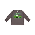 thumbnail image 1 of Inktastic St Patricks Irish Shamrock Train Boys or Girls Long Sleeve Toddler T-Shirt, 1 of 5