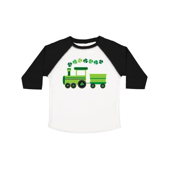 Inktastic St Patricks Irish Shamrock Train Boys or Girls Toddler T-Shirt