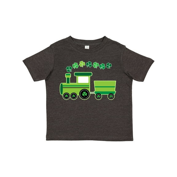 Inktastic St Patricks Irish Shamrock Train Boys or Girls Toddler T-Shirt