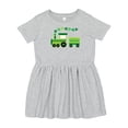 thumbnail image 1 of Inktastic St Patricks Irish Shamrock Train Girls Toddler Dress, 1 of 5