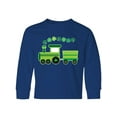 thumbnail image 1 of Inktastic St Patricks Irish Shamrock Train Long Sleeve Youth T-Shirt, 1 of 5
