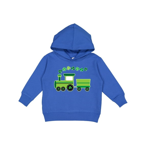 Inktastic St Patricks Irish Shamrock Train Toddler Hoodie