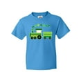 thumbnail image 1 of Inktastic St Patricks Irish Shamrock Train Youth T-Shirt, 1 of 5