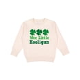 thumbnail image 1 of Inktastic St Patricks Wee Little Hooligan Toddler Sweatshirt, 1 of 4