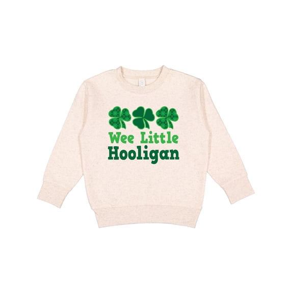 Inktastic St Patricks Wee Little Hooligan Toddler Sweatshirt