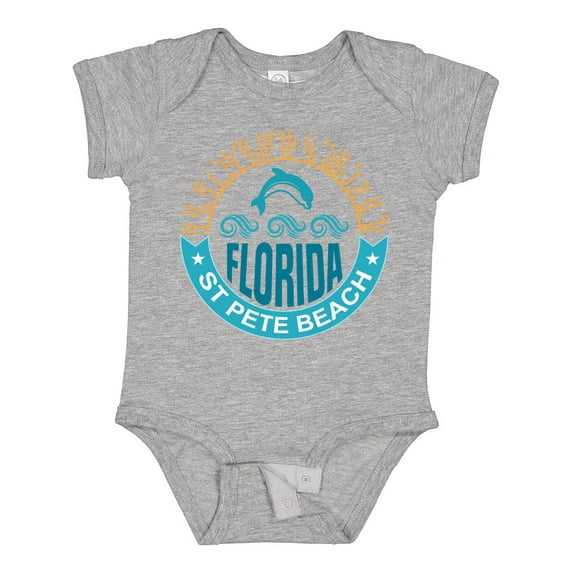 Inktastic St Pete Beach Florida Trip Boys or Girls Baby Bodysuit