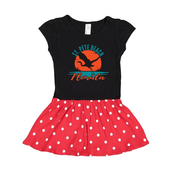 Inktastic St. Pete Beach Florida Vacation Gift Toddler Girl Dress