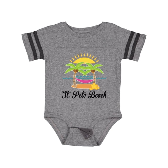 Inktastic St. Pete Beach Florida Vacation Girls Baby Bodysuit