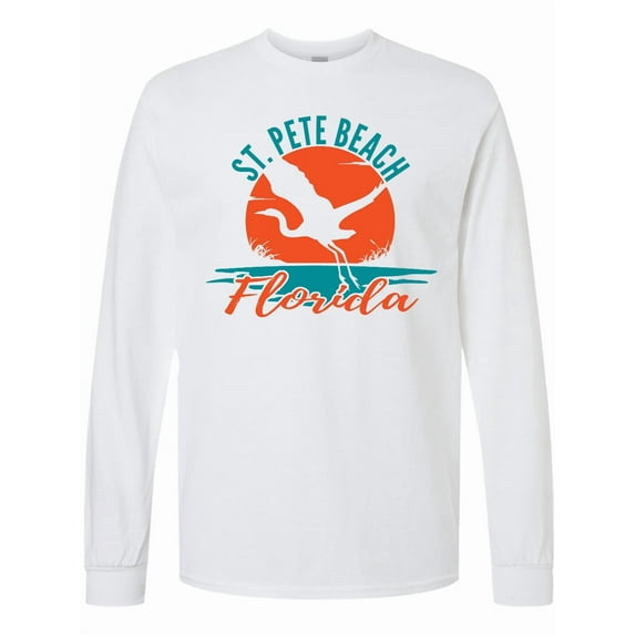 Inktastic St. Pete Beach Florida Vacation Long Sleeve T-Shirt