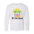 thumbnail image 1 of Inktastic St. Pete Beach Florida Vacation Long Sleeve Youth T-Shirt, 1 of 5