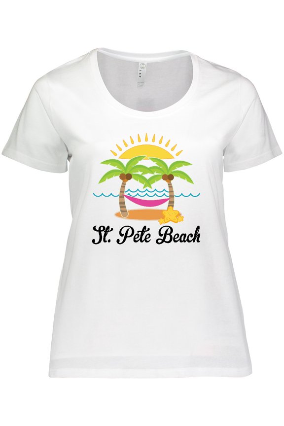 St. Pete Beach Florida Vacation Women's Plus Size T-Shirt
