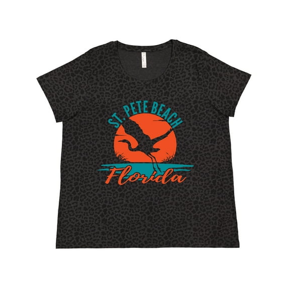 Inktastic St. Pete Beach Florida Vacation Women's Plus Size T-Shirt
