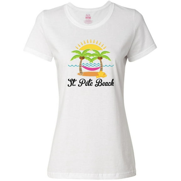 Inktastic St. Pete Beach Florida Vacation Women's T-Shirt