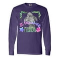thumbnail image 1 of Inktastic St. Petersburg Florida Cute Swimming Manatee Long Sleeve T-Shirt, 1 of 5