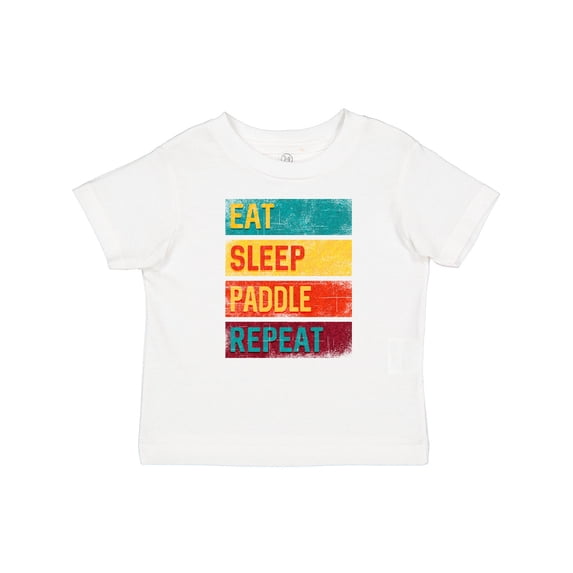 Inktastic Stand Up Paddle Boarding Eat Sleep Paddle Repeat Boys or Girls Baby T-Shirt