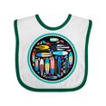 thumbnail image 1 of Inktastic Stand Up Paddle Boarding Sports Boys or Girls Baby Bib, 1 of 4