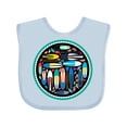 thumbnail image 1 of Inktastic Stand Up Paddle Boarding Sports Boys or Girls Baby Bib, 1 of 4