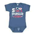 thumbnail image 1 of Inktastic Star Spangled Stud with Sunglasses and Stars Boys Baby Bodysuit, 1 of 5