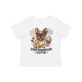 thumbnail image 1 of Inktastic Star-spangled Cutie Dog USA Boys or Girls Toddler T-Shirt, 1 of 5