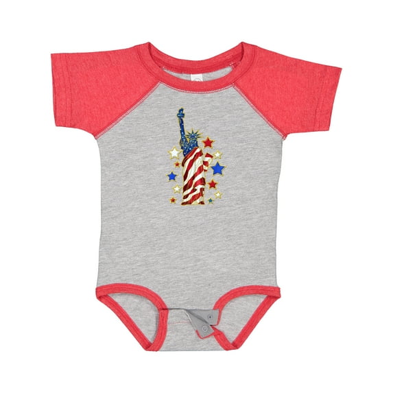 Inktastic Statue of Liberty Boys or Girls Baby Bodysuit